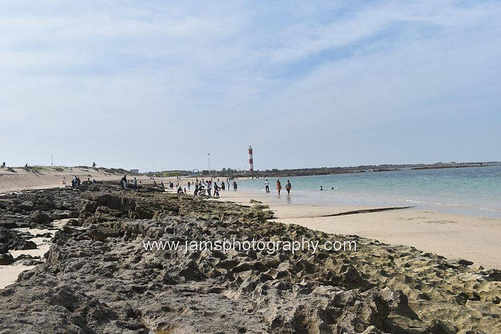 Shivrajpur beach light house