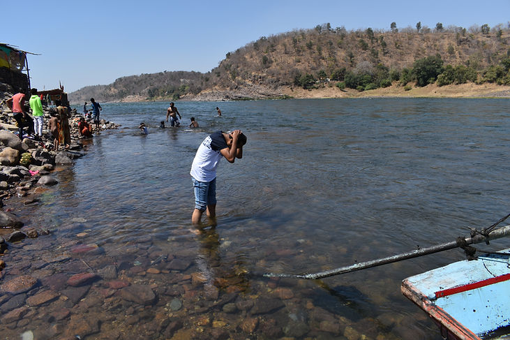 Boat Riding Omkareshwar Island